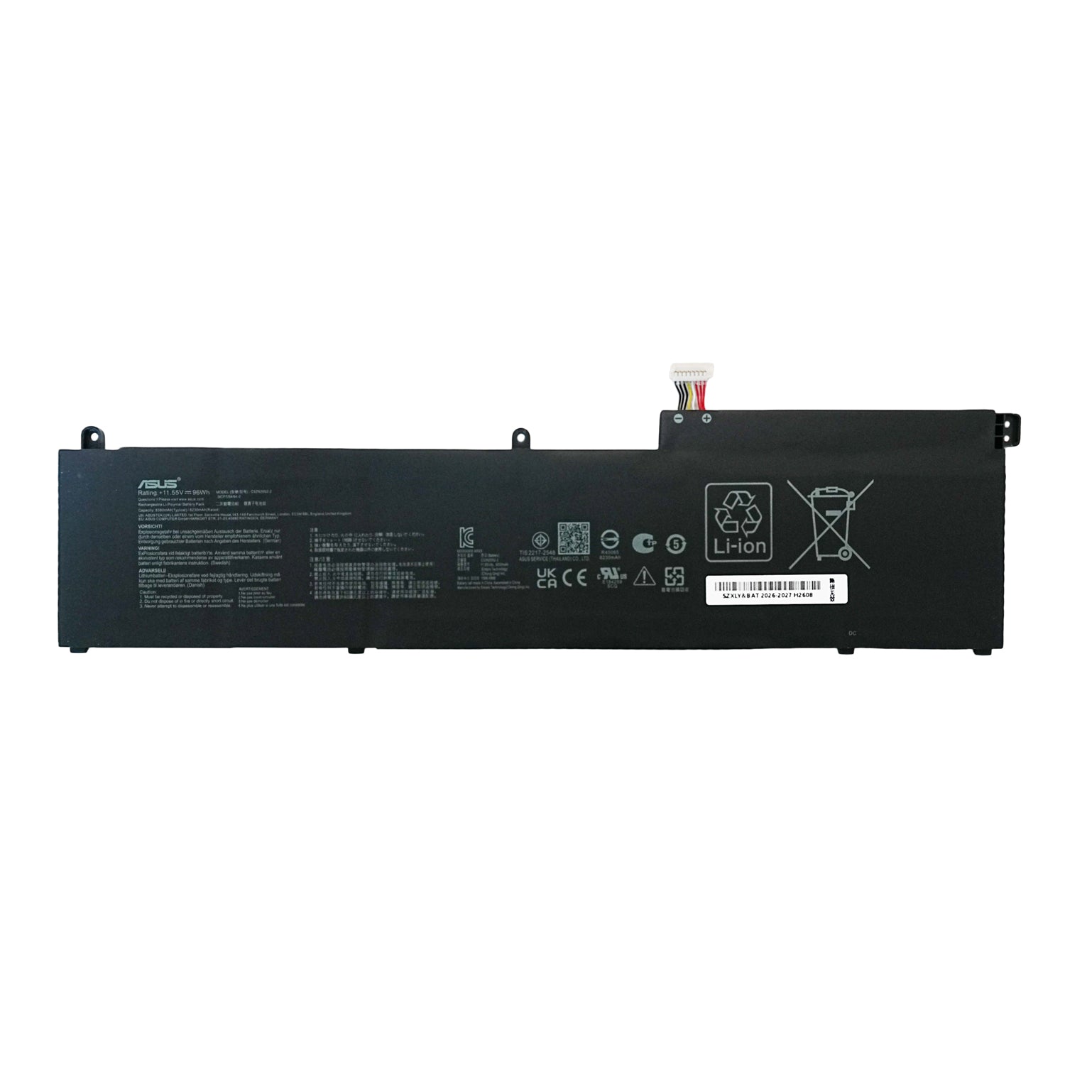 Genuine C32N2002-2 Battery for ASUS ZenBook Pro 15 Flip OLED UP6502ZA / UP6502ZD 96Wh