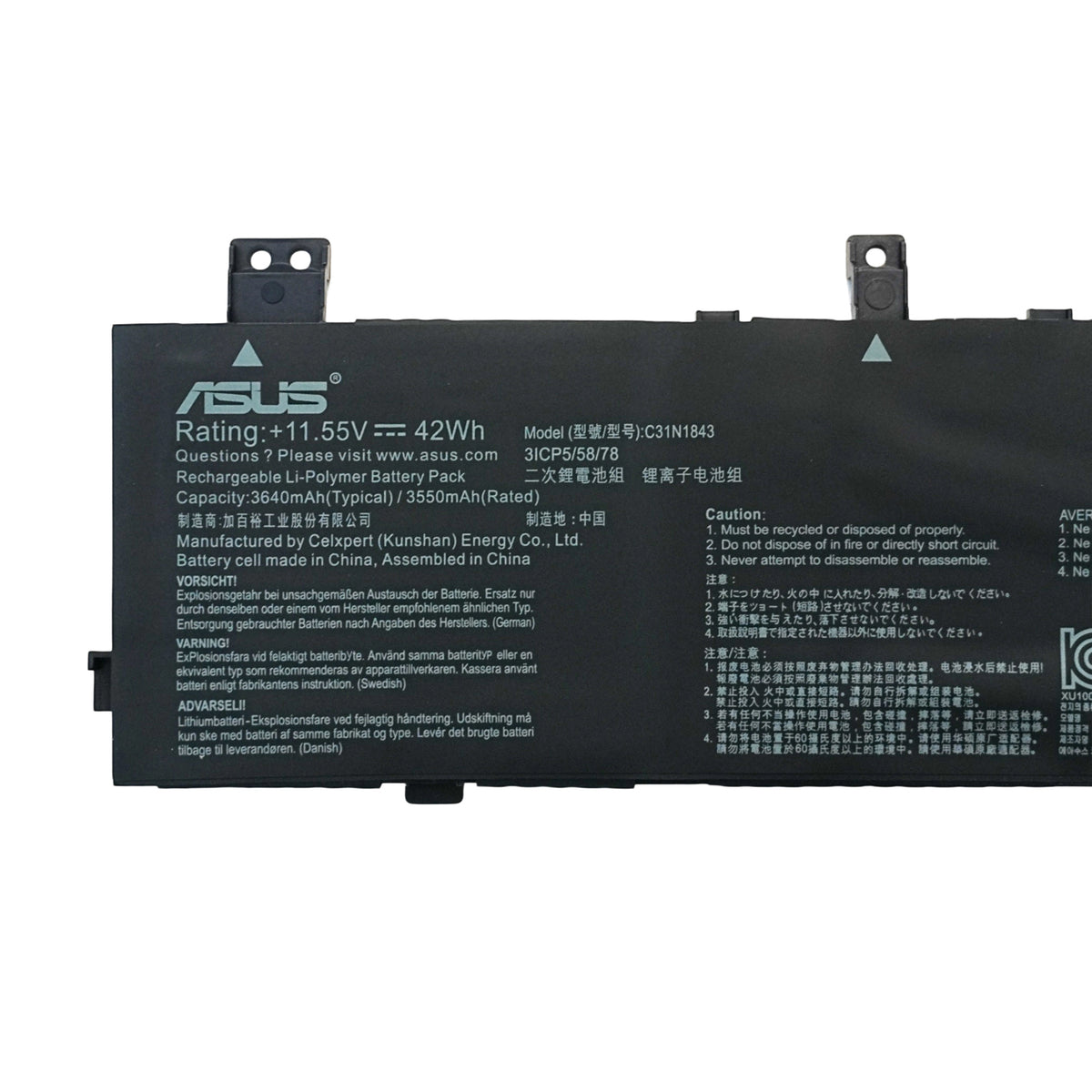C31N1843 Battery for ASUS VivoBook S14 S432FA S432FL S15 S532FL