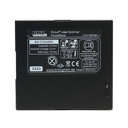 New ACCSS6001 Battery for Trimble TX5 Faro 3D Laser Scanner X120 S20 X330