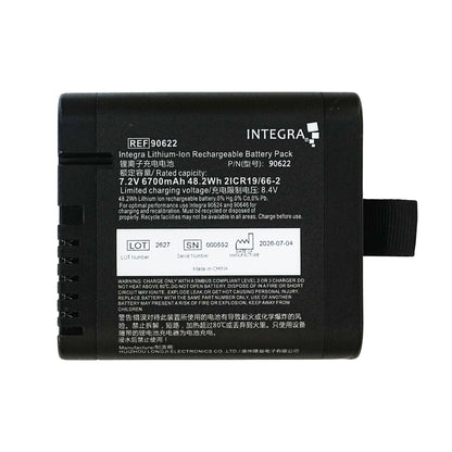 Integra DUO 90622 Battery 7.2V 6700mAh Replacement