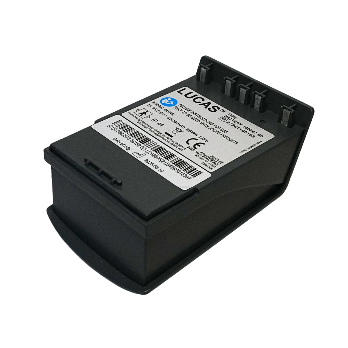 Genuine 100947-00 LiPo Battery 3300mAh For Medtronic LUCAS 2 LUCAS 3 CPR System