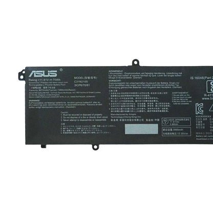 Genuine C31N2105 70Wh Replacement Battery for ASUS VivoBook and ZenBook Laptops