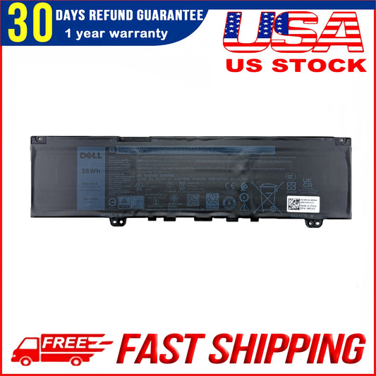 NEW Genuine 38Wh F62G0 39DY5 Battery Replacement for Dell Inspiron 13 7000 i7373 7373 7386 2-in-1 Laptop