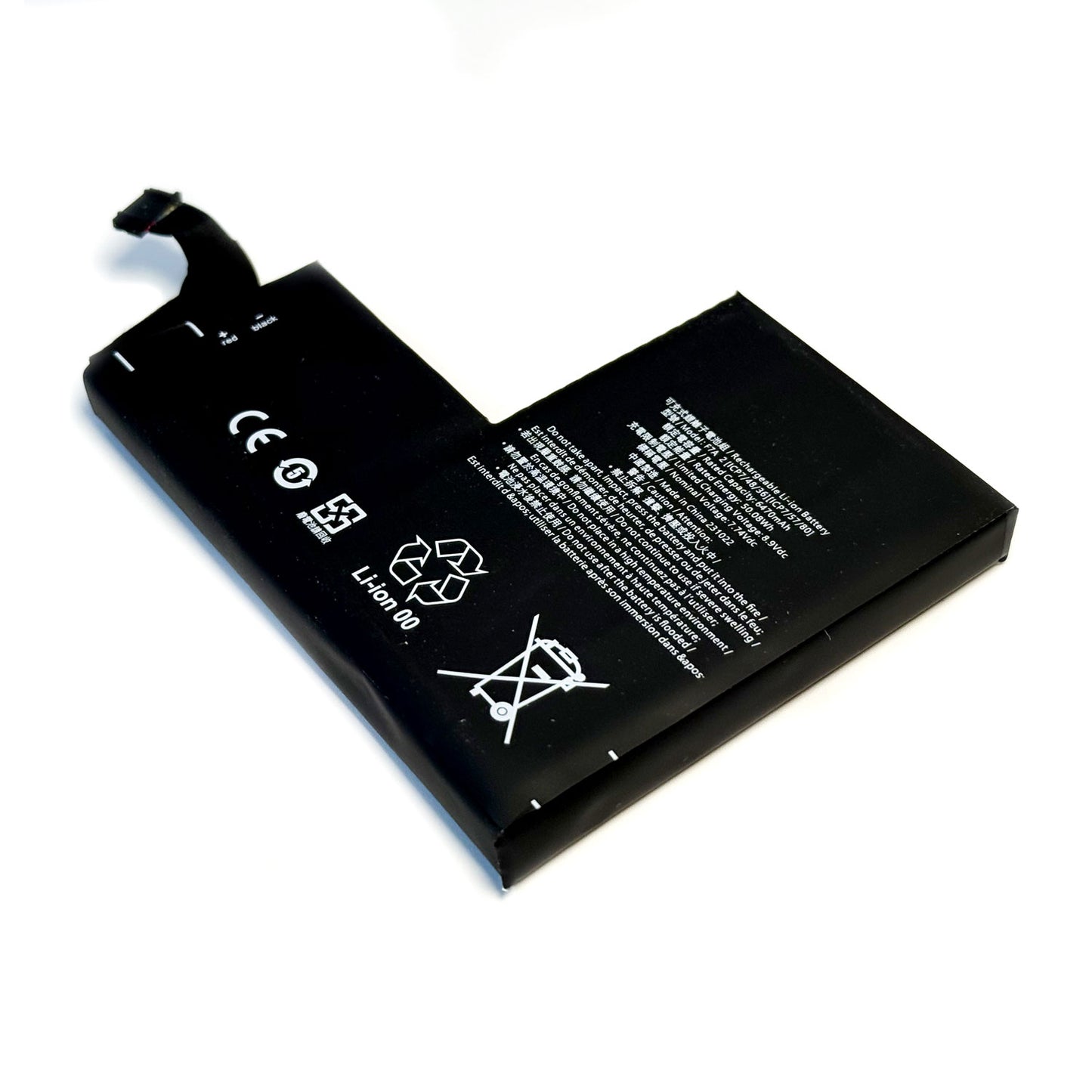 Steam Deck 50.08Wh F7A Replacement Battery Pack Compatible with Steam Deck Battery Accessories for Handheld Gaming PC 2(ICP6/48/36+ICP6/57/80)-2 [7.7V 6470mAh 4-Cell]