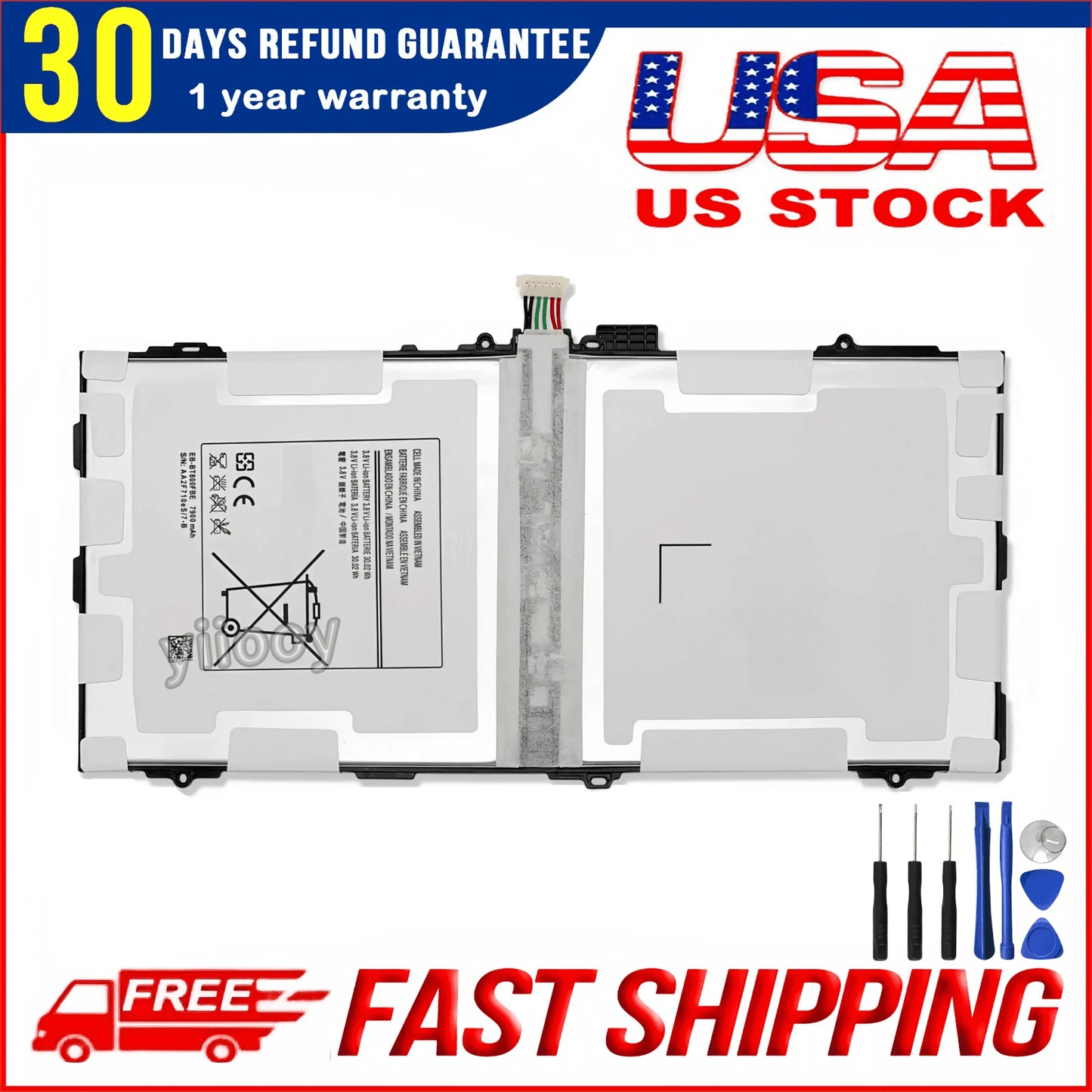 Genuine EB-BT800FBE Battery Samsung Galaxy Tab S 10.5 T800 T801 T805 Tablet