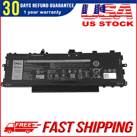 Genuine Dell 59.6Wh 0VTH85 Rechargeable Li-Ion Battery (Type GHJC5) – OEM Replacement