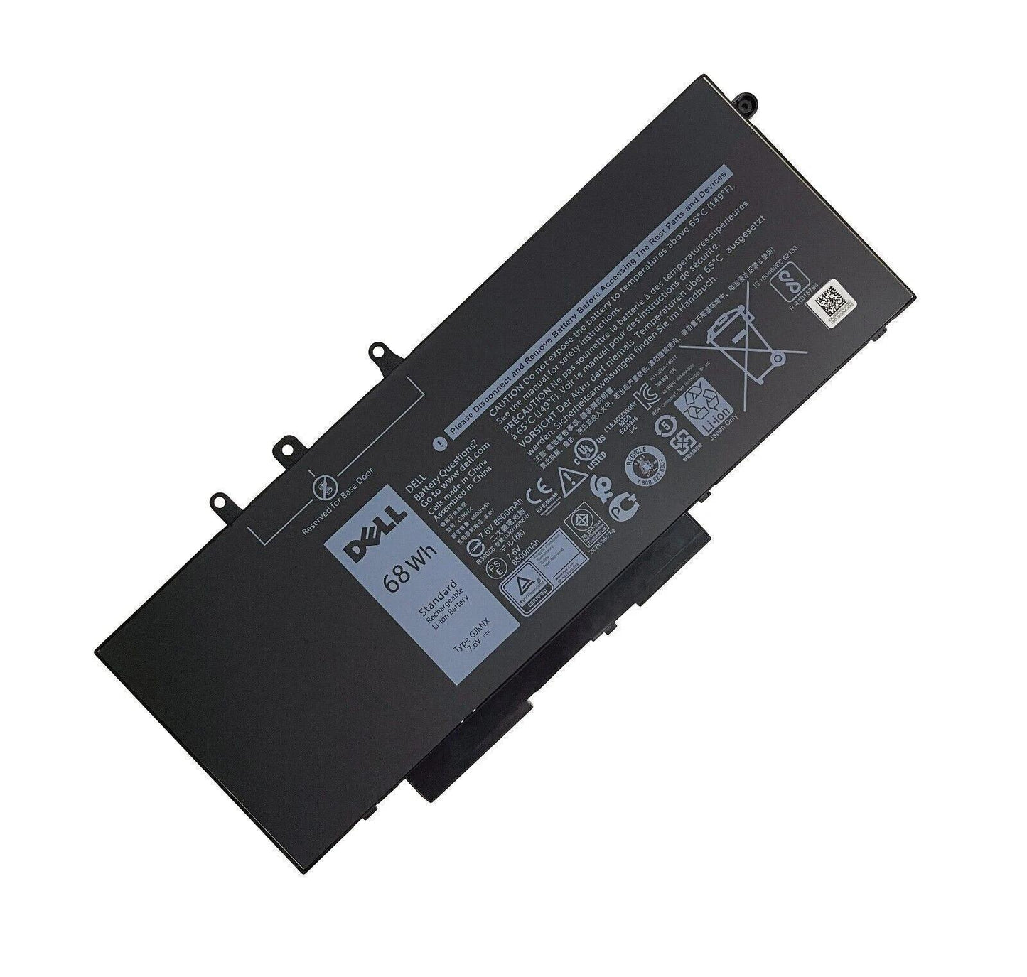 OEM Genuine 68Wh GJKNX Battery for Dell Latitude 5480, 5580, 5490, 5590 (GD1JP)