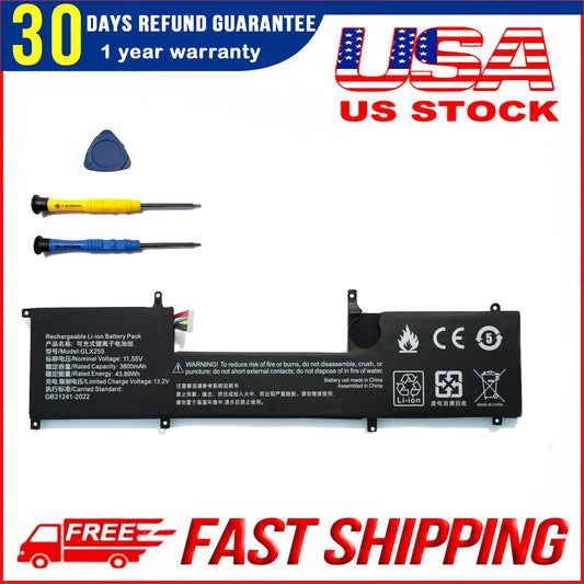 Genuine 3800mAh GLX255 Battery Replacement Compatible with Toposh H5 Tablet, Iru M15X, Aierxuan 15Pro, Faster Z19, H5 X11 Models