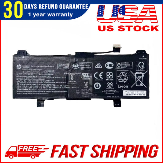 Genuine GM02XL HSTNN-DB7X 917725-855 Battery Replacement for HP Chromebook x360 11 G1 G3 G5