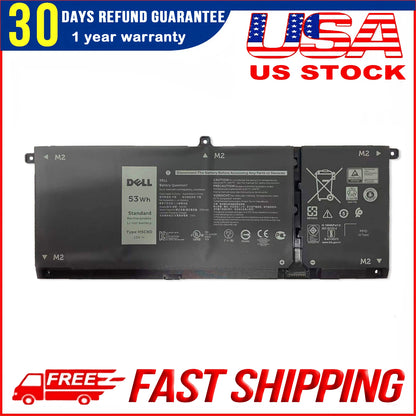 NEW Dell 53Wh 4‑Cell H5CKD Battery Replacement for Latitude 3510 Inspiron 5505 Vostro 5402 Laptop