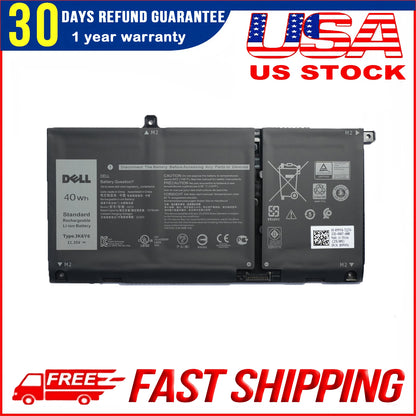 NEW OEM Dell JK6Y6 40Wh Battery for Inspiron 14 5406 P126G (CF5RH)