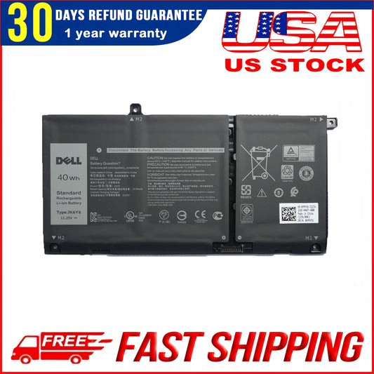 NEW OEM Dell JK6Y6 40Wh Battery for Inspiron 14 5406 P126G (CF5RH)
