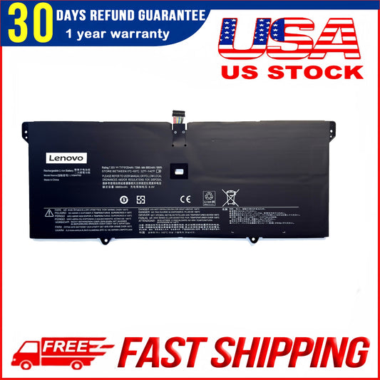 Genuine L16M4P60 Laptop Battery for Lenovo Yoga 920 920-13IKB 920-131KB 920-13IKB-80Y7 80Y8 81TF Ideapad Flex Pro-13IKB Yoga 6 Pro-13IKB 5B10N01565 5B10N17665 SB10W67429 5B10W67249 7.68V-70Wh