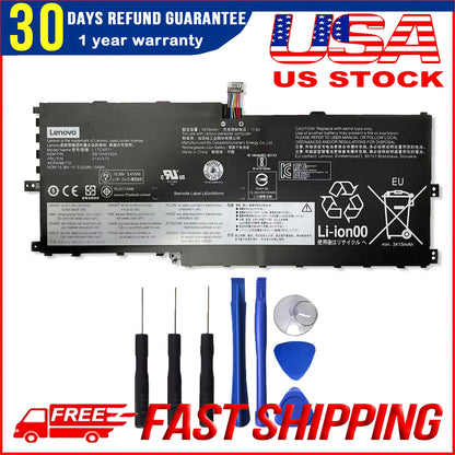 Genuine L17M4P71 L17C4P71 L17M4P73 Laptop Battery for Lenovo ThinkPad X1 Yoga 3rd Gen 2018 Series 20LD 20LE 20LF 20LG TP00076D 01AV474 SB10K97623 01AV475 SB10K97624 01AV499 SB10K97638 02DL003 15.36V 54Wh