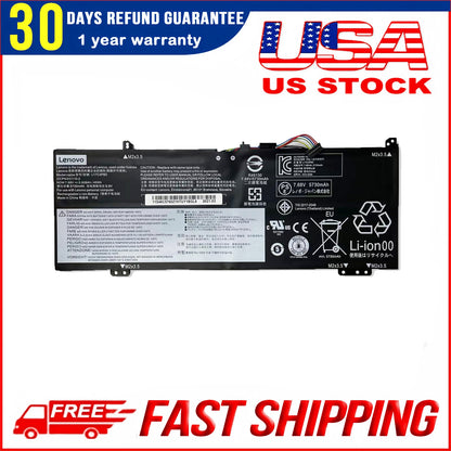 Genuine Lenovo L17C4PB0 L17M4PB0 Battery Replacement for Yoga 530-14ARR, 530-14IKB, Flex 6-14IKB