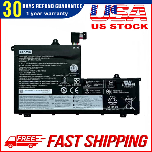 New Genuine L18L3PF3 L18L3PF2 Battery for Lenovo Ideapad S340-14 S340-15 C340