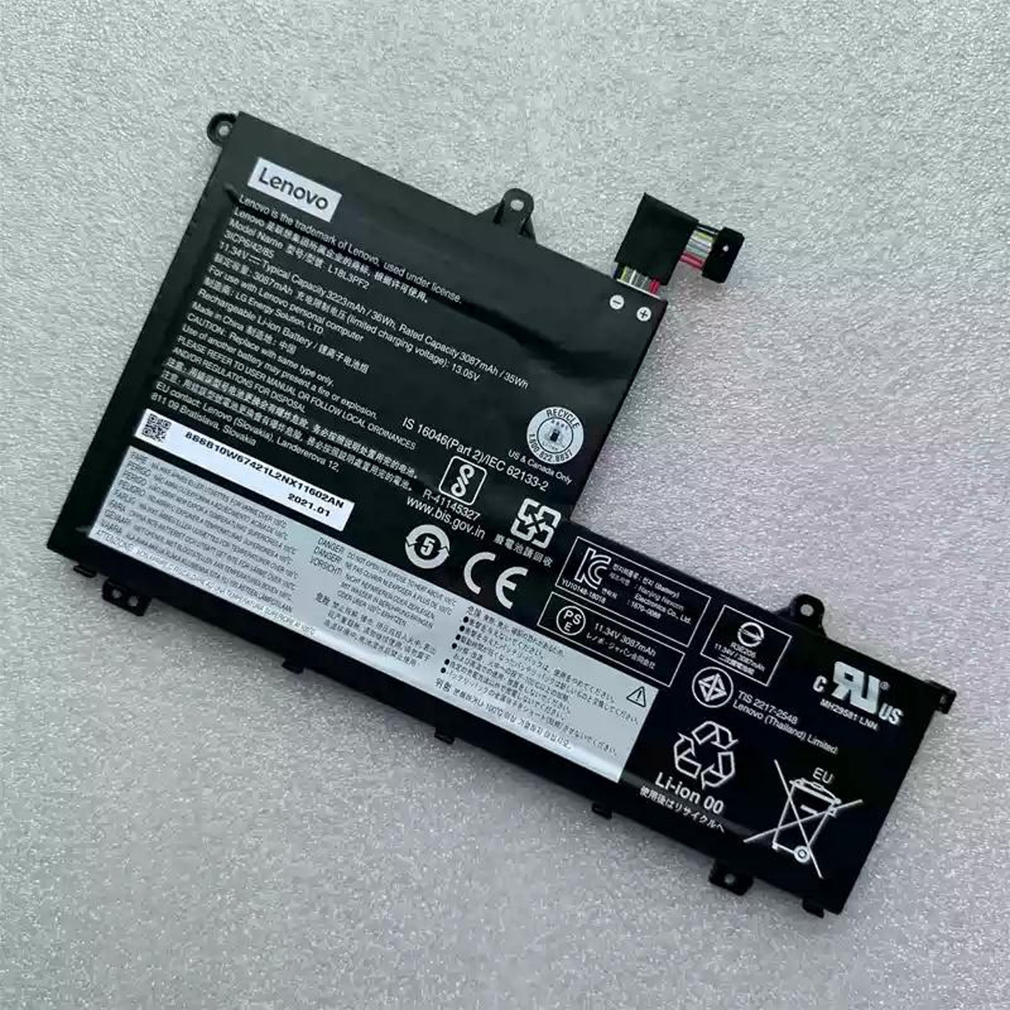 New Genuine L18L3PF3 L18L3PF2 Battery for Lenovo Ideapad S340-14 S340-15 C340