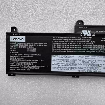 Genuine L21M3PG1 L21D3PG1 L21L3PG1 Battery Replacement for Lenovo ThinkPad L14 Gen 3 L15 Gen 3 C14 Laptop