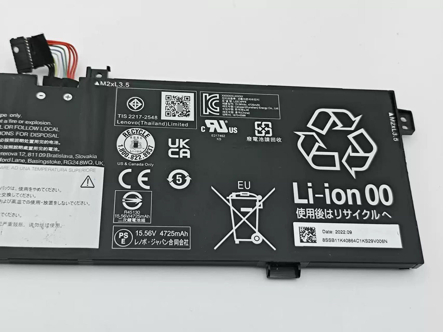 Genuine L22M4PF6 L22C4PF6 5B11K40866 Battery Replacement for Lenovo Yoga Pro 9 14IRP8 83BU Laptop