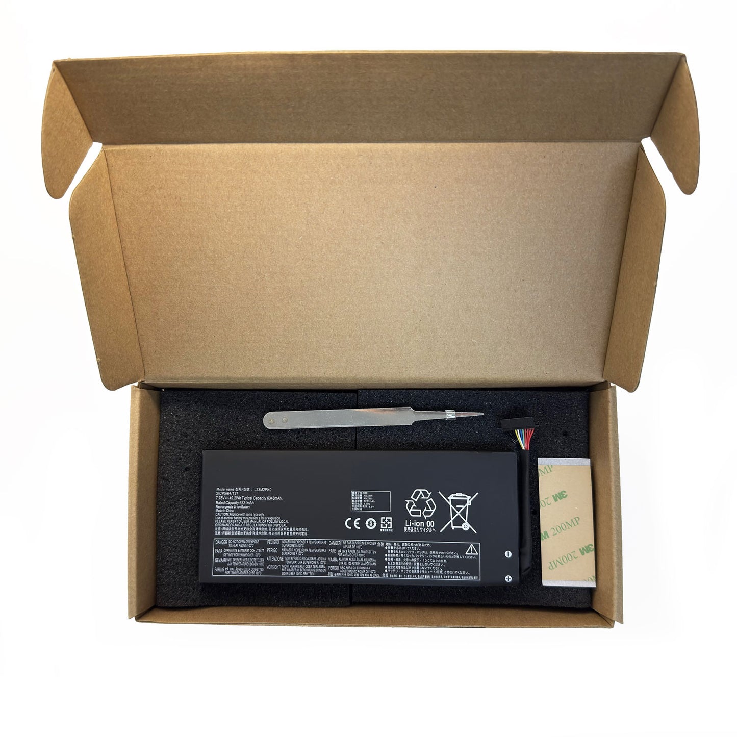 L23M2PK0 49.2wh Replacement for Lenovo Legion Go 8APU1 AMD Handheld Series(7.76V 49.2Wh)
