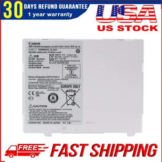 New Genuine LB-1A 3ICP5/34/50-3 Battery Replacement for Canon CXDI-70C CXDI-501C Digital Radiography Detector