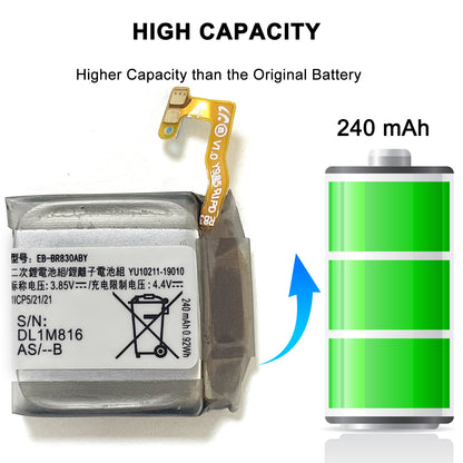 Genuine 0.92Wh 240mAh Battery BR830ABY for for Watch Active 2 40mm R830 R835