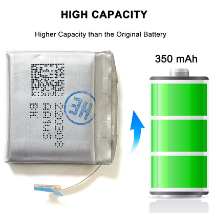 Genuine EB-BR890ABY 361mAh Battery For Samsung Galaxy Watch 4 Watch4 44MM SM-R870 R875 / Watch 4 Classic 46MM R890 SM-R890 R895 R895U