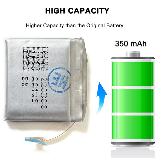 Genuine EB-BR890ABY 361mAh Battery For Samsung Galaxy Watch 4 Watch4 44MM SM-R870 R875 / Watch 4 Classic 46MM R890 SM-R890 R895 R895U