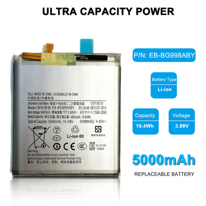 Genuine Battery EB-BG998ABY Compatible with Samsung Galaxy S21 Ultra 5G SM-G998