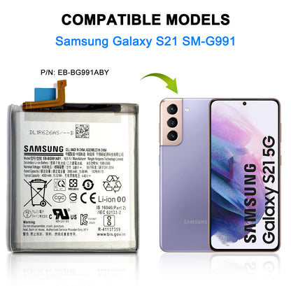 Genuine EB-BG991ABY BATTERY COMPATIBLE FOR SAMSUNG GALAXY S21 5G 4000mAH