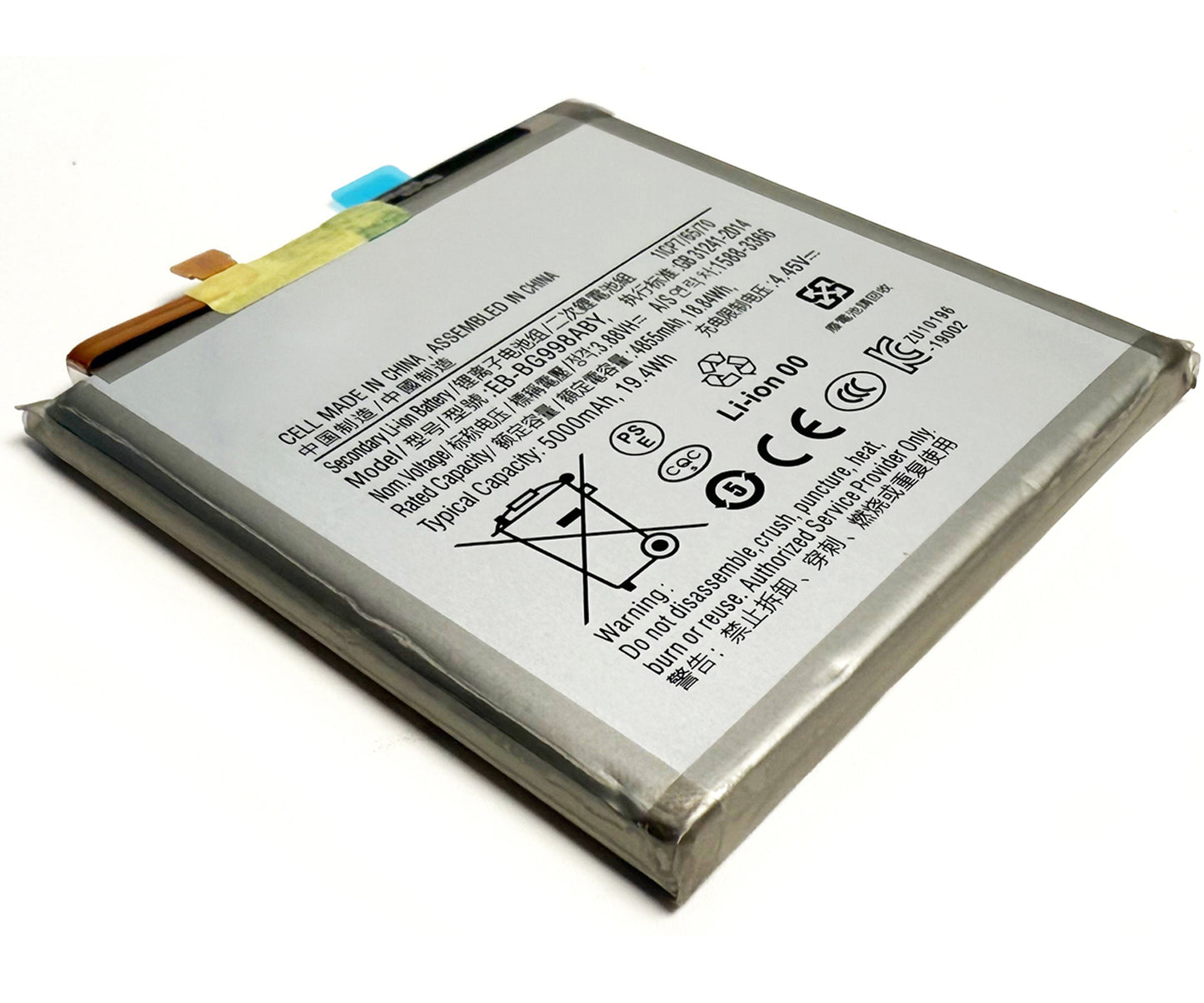 Genuine Battery EB-BG998ABY Compatible with Samsung Galaxy S21 Ultra 5G SM-G998