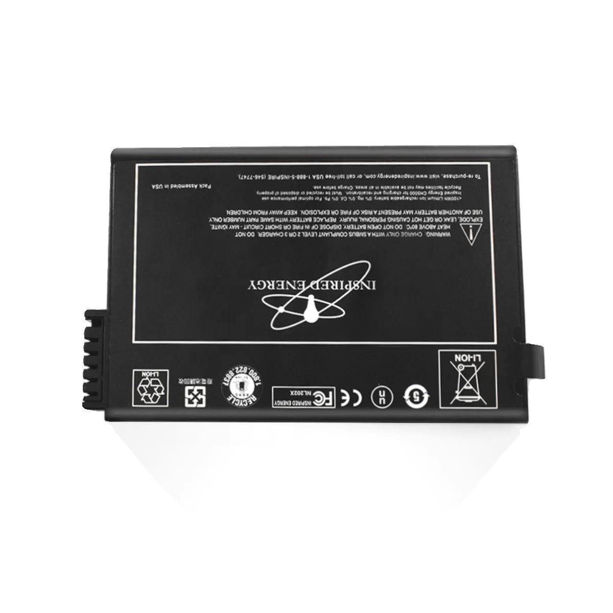 New Inspired Energy NL2024HD Battery Replacement for Hamilton 369104 369106 C2 Ventilator