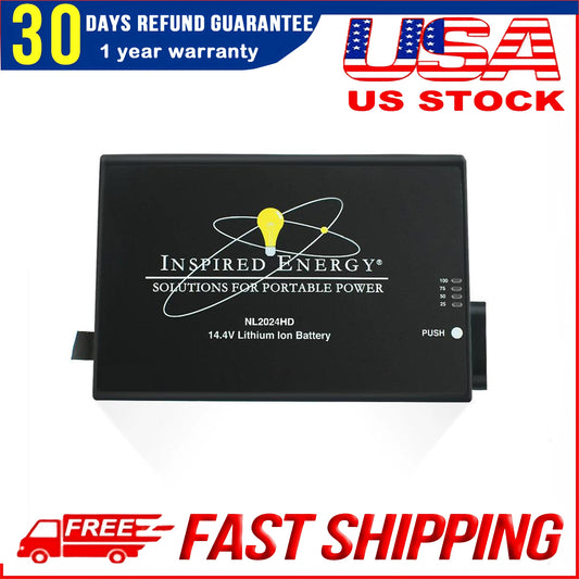 New Inspired Energy NL2024HD Battery Replacement for Hamilton 369104 369106 C2 Ventilator