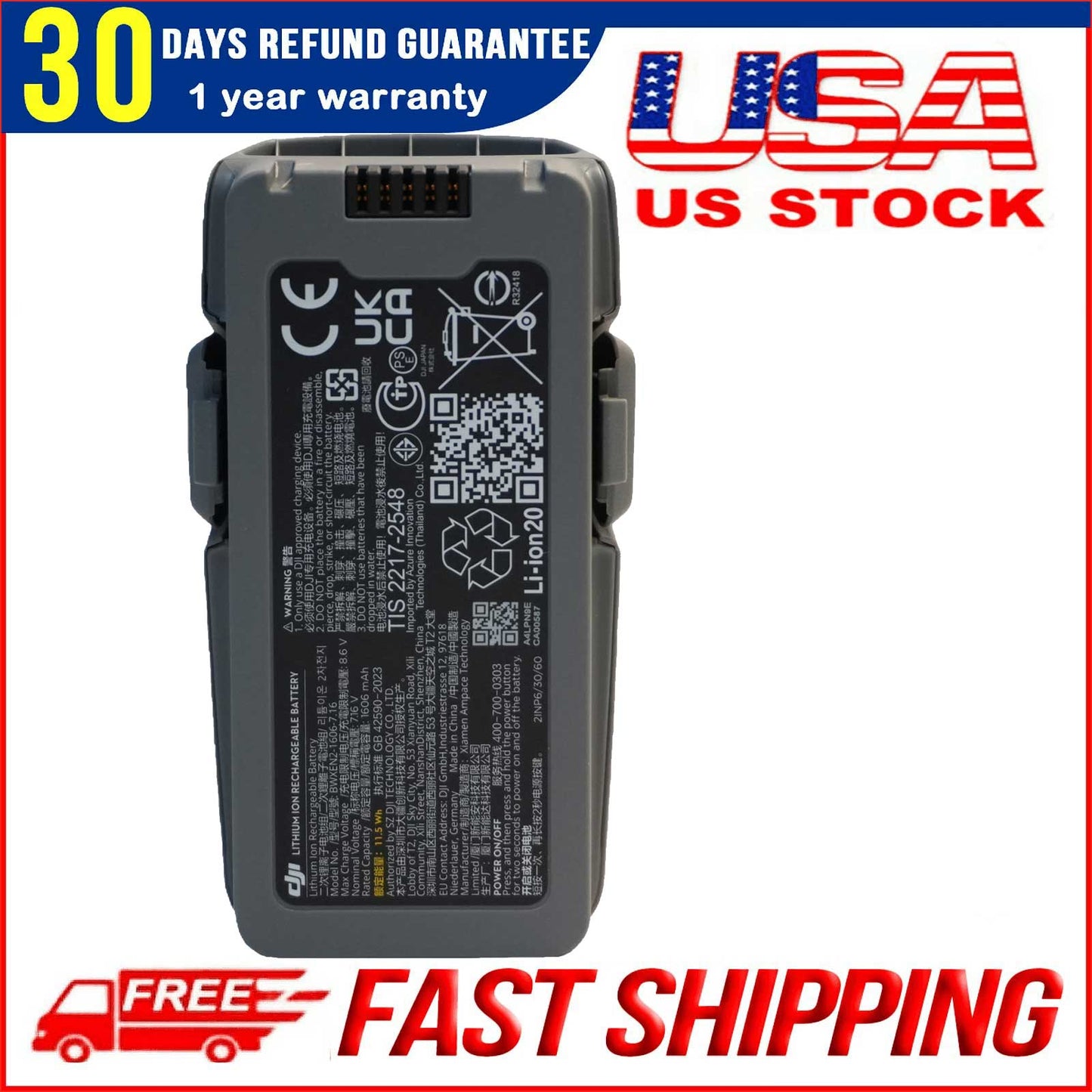 DJI Neo 2 Intelligent Flight Battery 1606mAh for DJI Neo 2