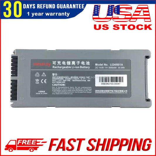  New Original LI24I001A Replacement Battery for Mindray BeneHeart D2 D3 Defibrillator Instrument