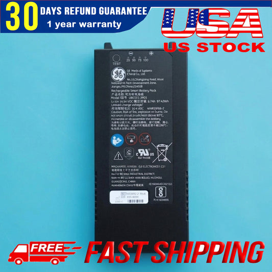 New Original U80321-3R02 5653692-2 Battery Replacement for GE LOGIQ V1 V2 Ultrasound Machine