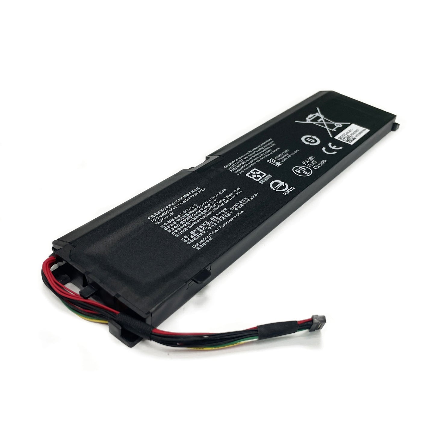 Genuine RC30-0270 Laptop Battery Replacement for Razer Blade 15 Base 2018 2019 GTX 1660 Ti RZ09-0270 RZ09-02705E76 RZ09-02705E76-R3U1 RZ09-02705E75-R3U1 RZ09-0300 RZ09-03006 RZ09-03009 (15.4V 65Wh)