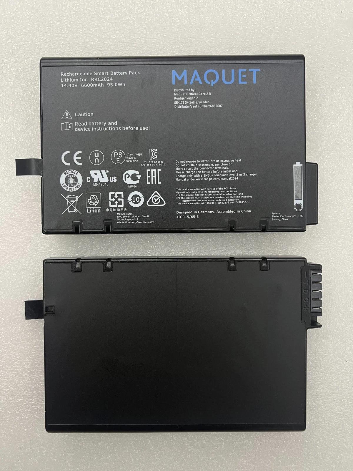 Genuine Type 6882607 RRC2024 Battery for MAQUET Getinge Servo Air Ventilator