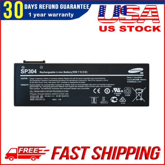 New 11.1V 97Wh 8650mAh SP304 Battery Replacement for Siemens Simatic Field PG M4 Industrial Laptop