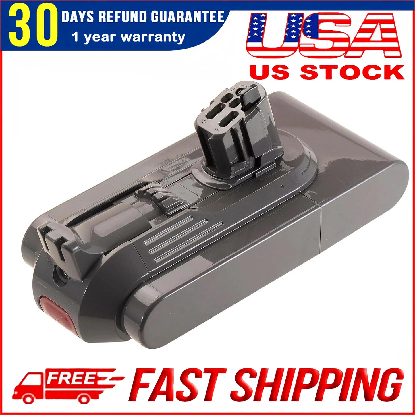 V11 4500mAh High‑Capacity Replacement Battery for Dyson V15 Detect Total Clean & V15 Detect Cordless Vacuum