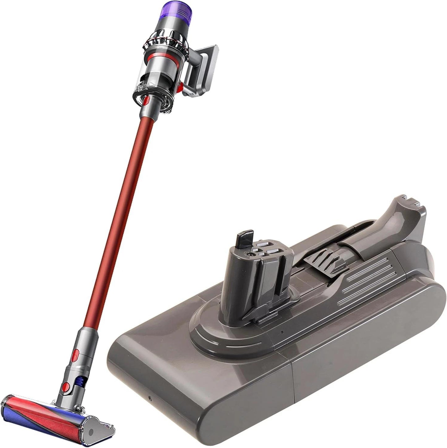 V11 4500mAh High‑Capacity Replacement Battery for Dyson V15 Detect Total Clean & V15 Detect Cordless Vacuum