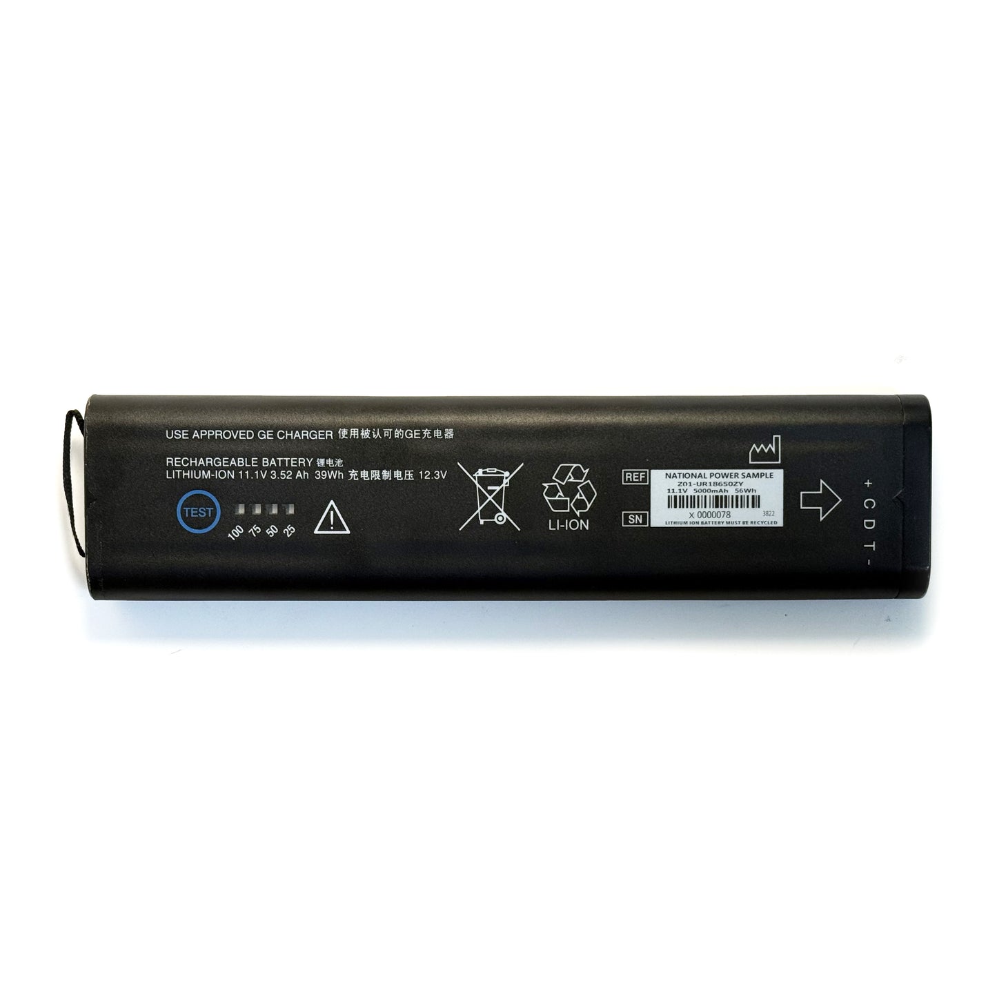 SM201-6 Battery For GE DASH 3000 4000 5000 B20 B30 B40 B20I B30I B40I SM 201-6