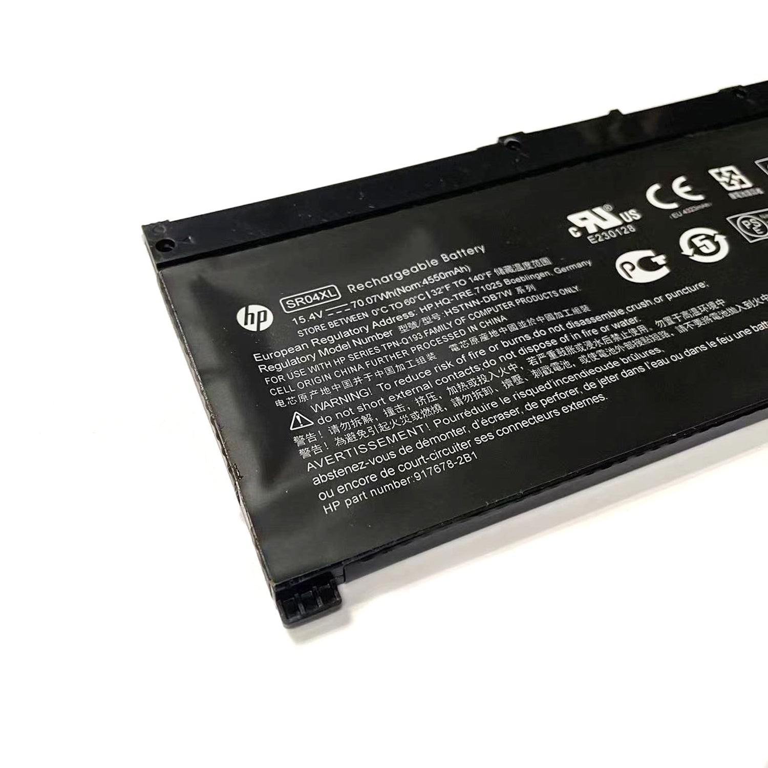 Genuine SR04XL Battery for HP Omen 15-ce0xx 15-dc0xxx & 17-cb0xxx Series | HP Pavilion 15-cb0xx