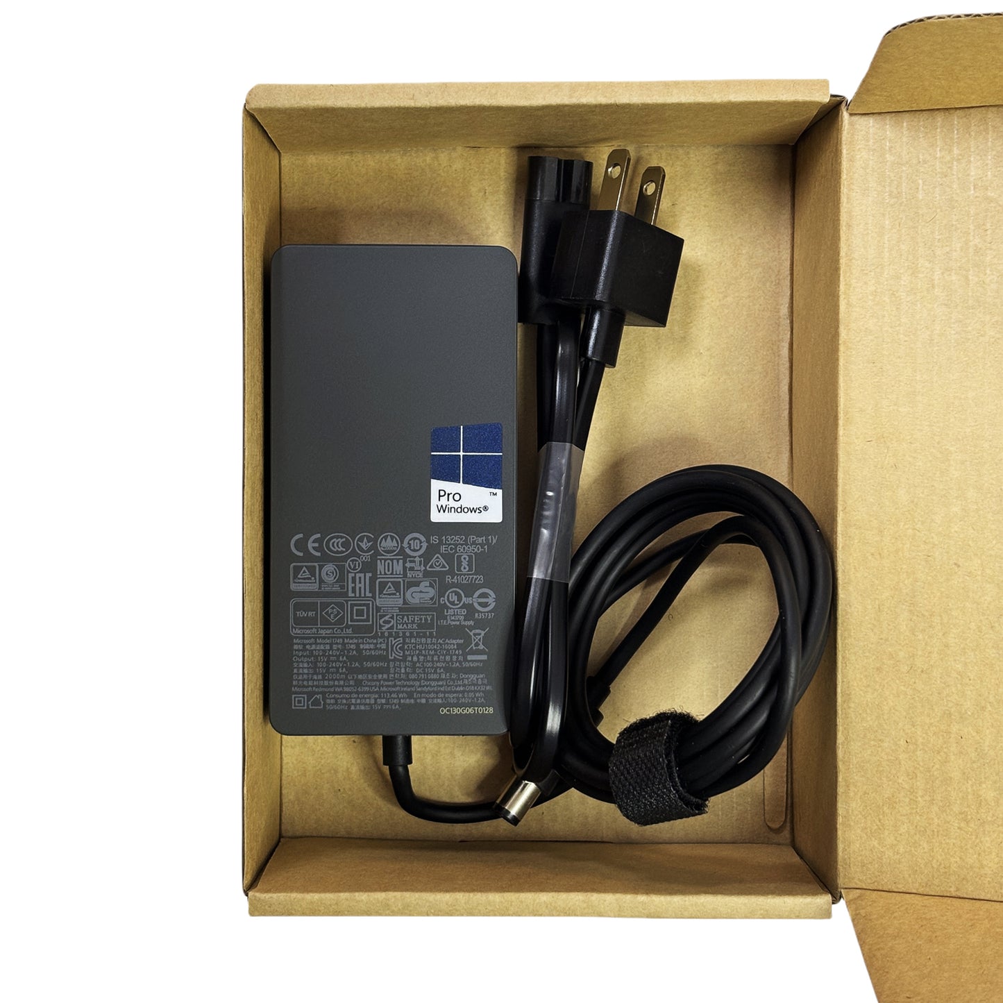Genuine 90W Charger for Surface Dock Model 1749 & 1661 | AC Power Adapter