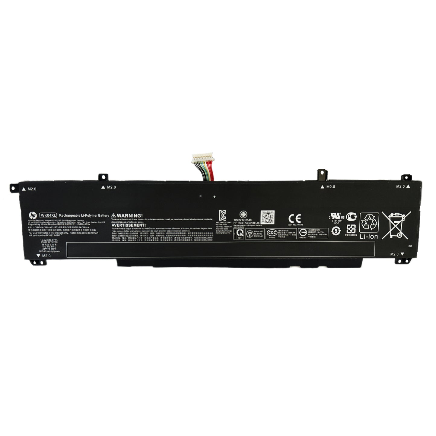 Genuine WK04 WK04XL Laptop Battery for HP Models | M38822-171 M39179-005 HSTNN-IB9V