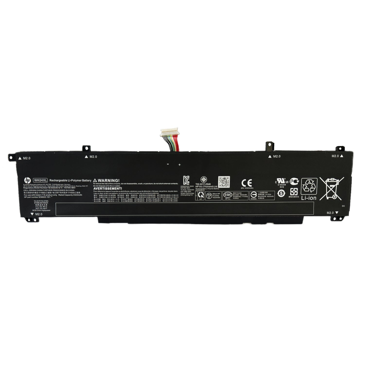 Genuine WK04 WK04XL Laptop Battery for HP Models | M38822-171 M39179-005 HSTNN-IB9V