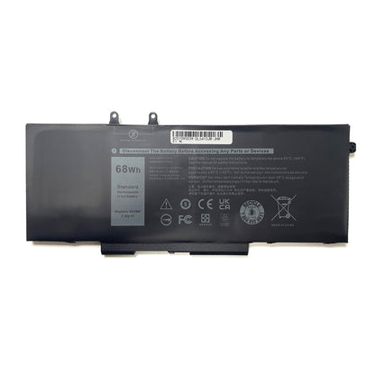 4GVMP Laptop Battery for Dell Latitude 5400 5500 5410 5510, Inspiron 7590 7591 7791, Precision 3540 3550 7.6V 68Wh Replacement
