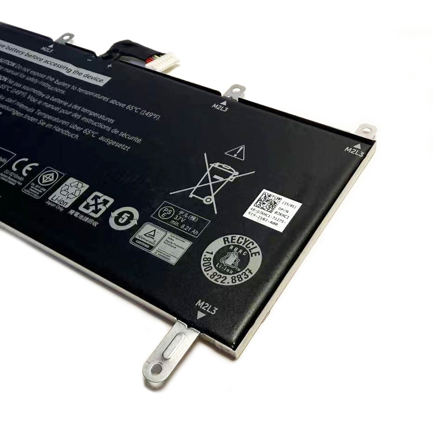 Replacement Laptop Battery for DELL Venue 10 Pro 5000 / 5055 – 8WP5J 69Y4H 069Y4H (3.7V 32Wh)