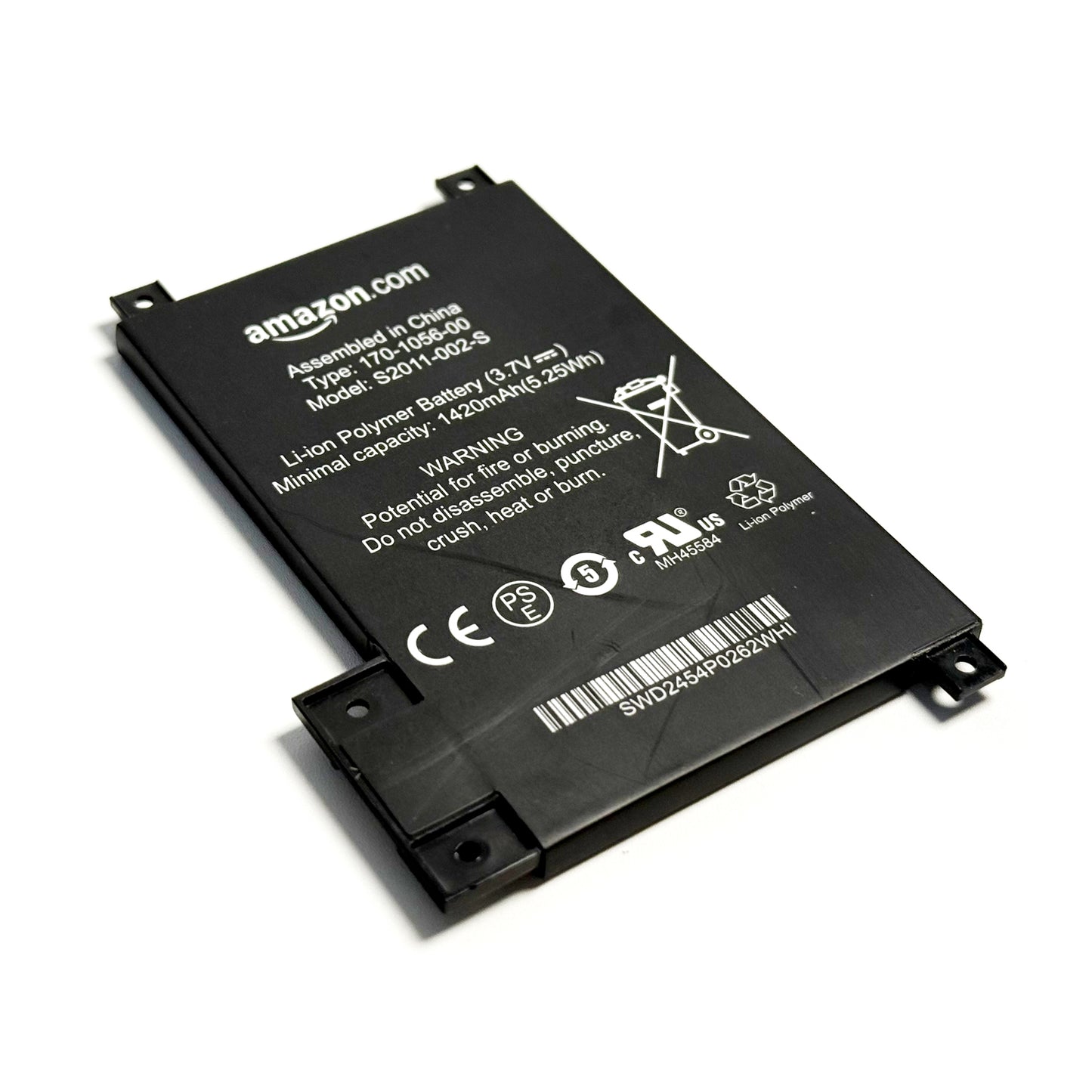 Original S2011-002-S replacement battery for Amazon Kindle Touch D01200. Reliable power, stable performance, and a perfect fit to bring your Kindle back to life.