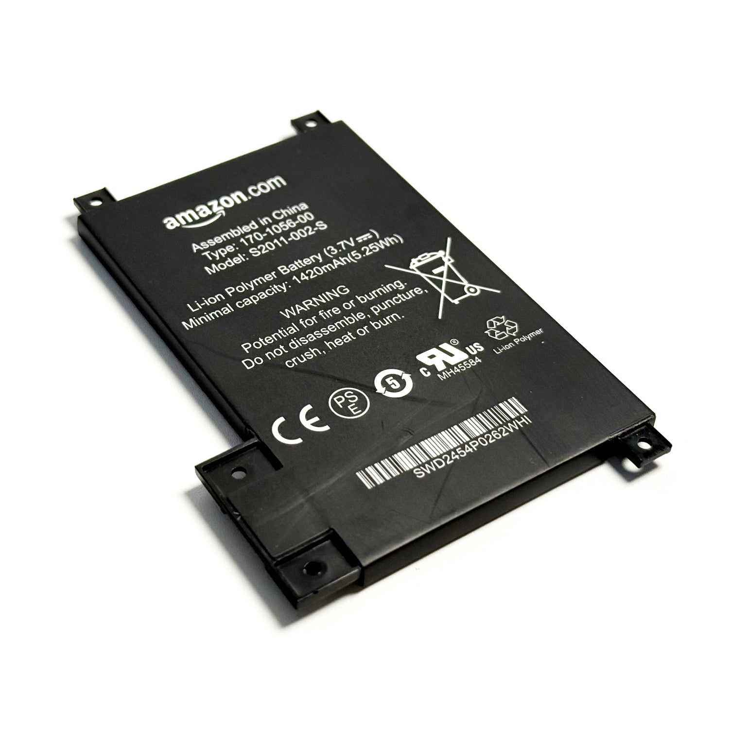 Original S2011-002-S replacement battery for Amazon Kindle Touch D01200. Reliable power, stable performance, and a perfect fit to bring your Kindle back to life.